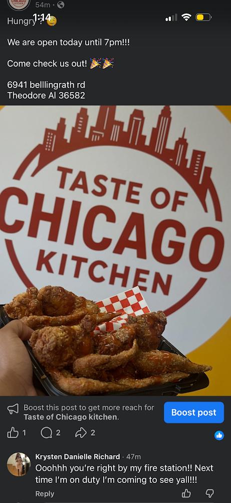 Taste of Chicago kitchen Menu image 3